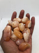 Peach Botswana Agate 1-2 inch polished Trumble Stone Crystal - Infinite Treasures, LLC