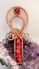 red coral copper ankh